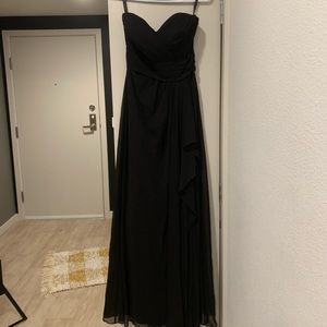 Black Bill Levkoff Bridesmaid Dress